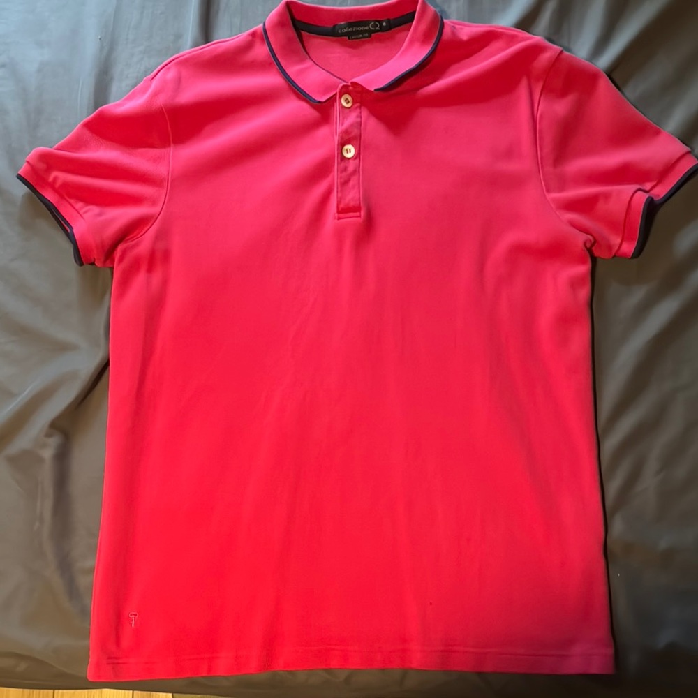 Vibrant Red Classic Polo Shirt